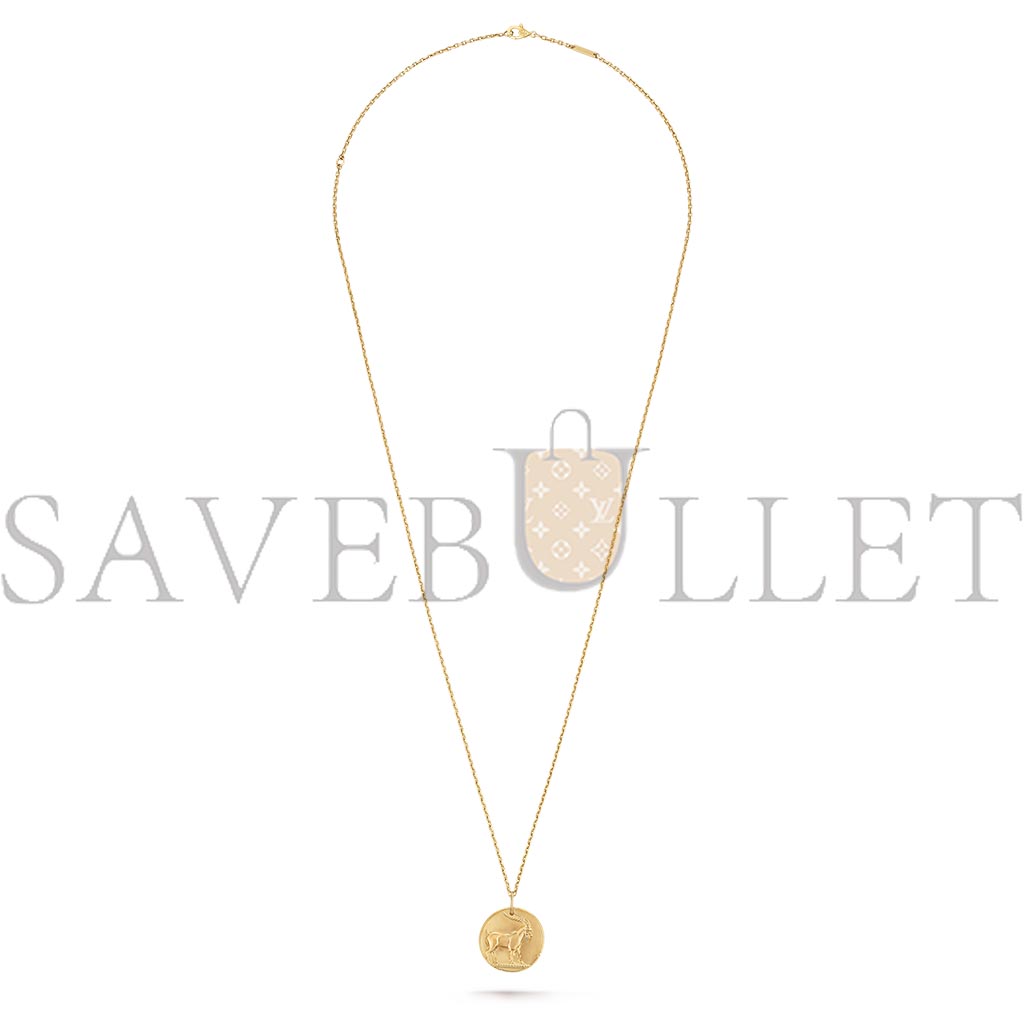 VAN CLEEF ARPELS ZODIAQUE MEDAL CAPRICORNI (CAPRICORN) - YELLOW GOLD  VCARP7SR00